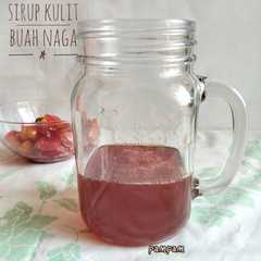 Sirup Kulit Buah Naga-レシピのメイン写真