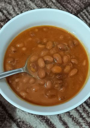 عکسی از دستور خوراک لوبیاچیتی🥣