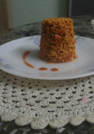 A picture of Sweet and sour scrambled egg.