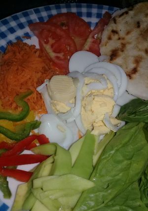 Una foto de Cena sin carne rápida y saludable