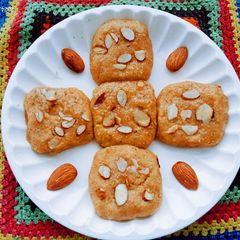 A picture of Delicious yummy tasty Sattu powder Burfi.