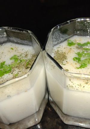 A picture of Masala Chass(buttermilk).