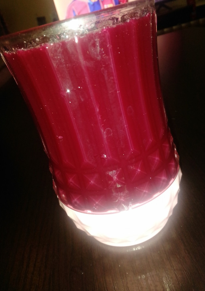 A picture of Beetroot juice.
