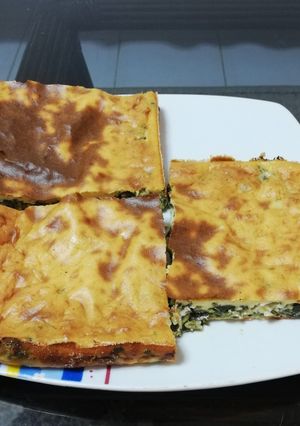 Φωτογραφία της συνταγής Σπανακόπιτα με φέτα χωρίς φύλλο κρούστας