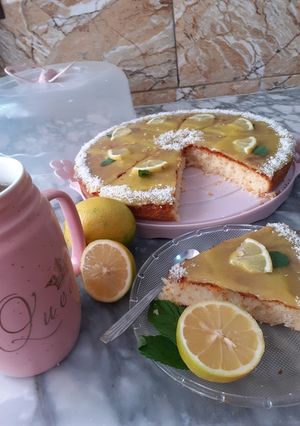صورة لوصفة كيكة بالليمون 🍋🍋🍋