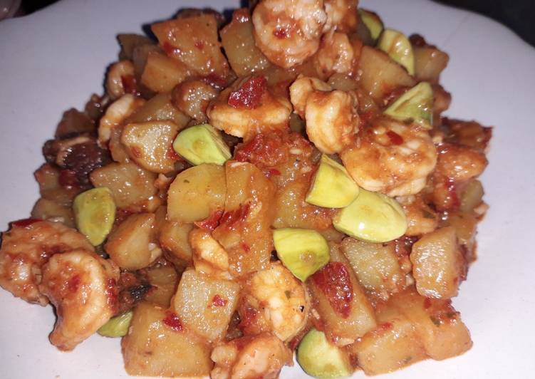 Resep Udang kentang masak habang, Menggugah Selera