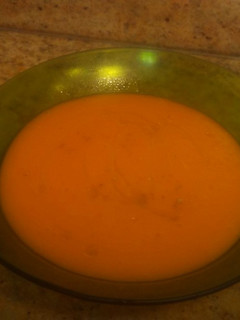 Una foto de Crema de boniato con jengibre