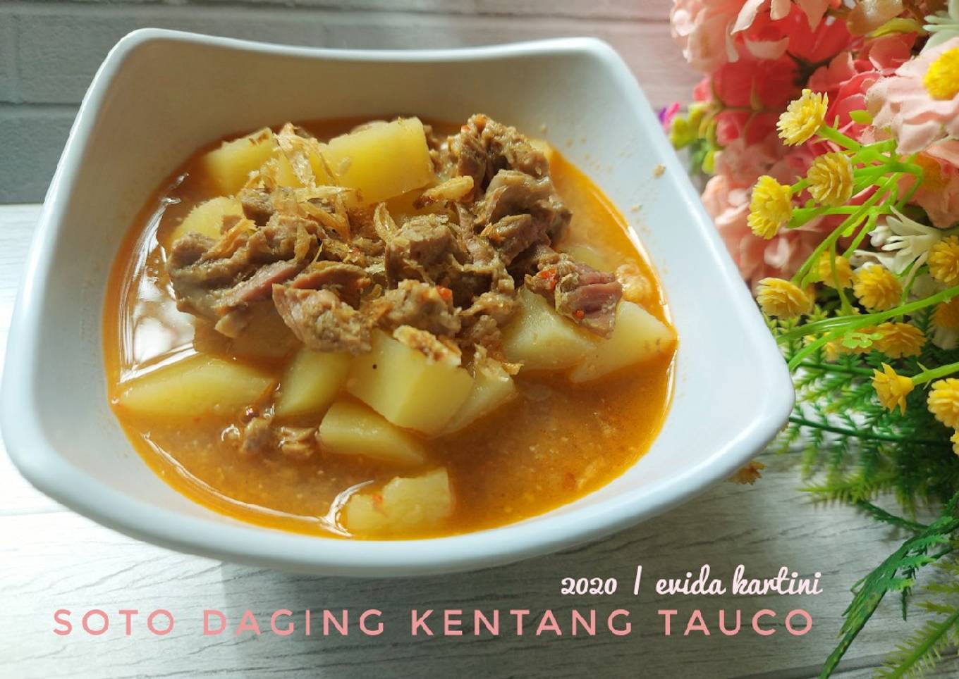 Soto Daging Kentang Tauco