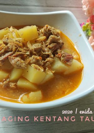 Foto resep Soto Daging Kentang Tauco