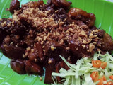 Sate goreng Sapi