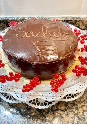 Una foto de Tarta “Sacher” sin gluten