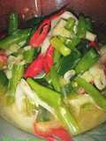 Tumis jamur dan buncis