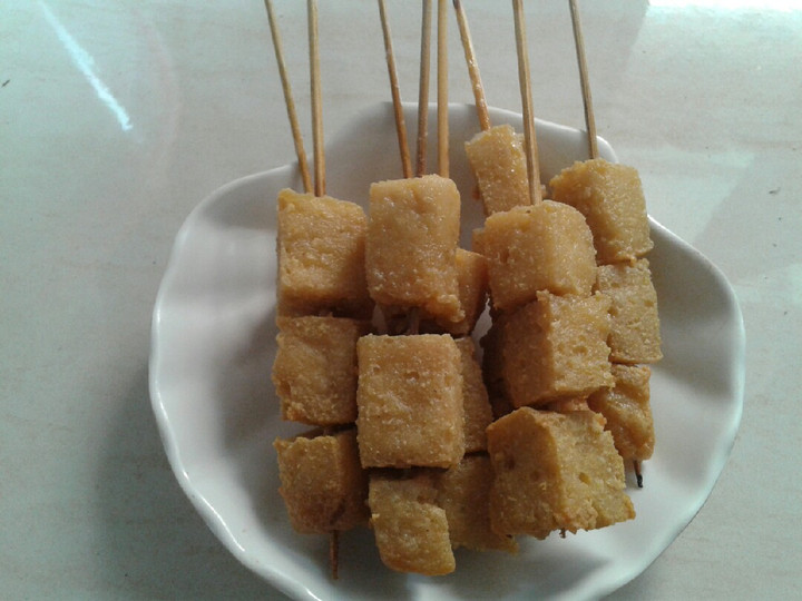 Cara Buat Sate tahu modifikasi Menu Enak