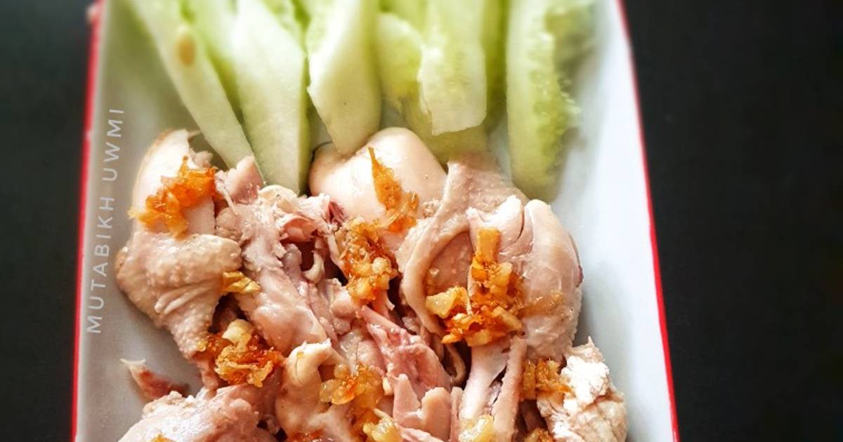 Resep Ayam Rebus Jahe Pek Cam Kee Oleh Mutabikh Uwmi Cookpad