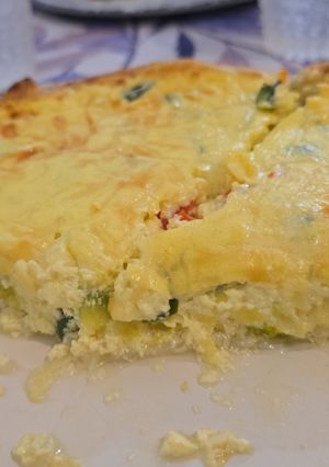 Una foto de Tortilla de zapallitos