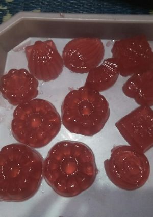Foto resep Agar-agar bentuk unyu unyu