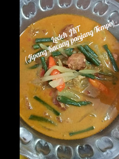 Foto resep Lodeh JKT (Jipang Kacang panjang Tempe)