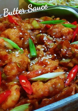 Foto resep Crispy Shrimps 🦐 Butter Sauce ala MamaKeanu