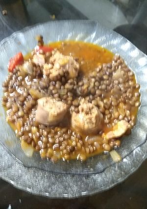 Una foto de Guiso de lentejas