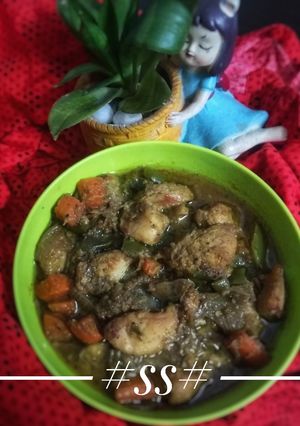 A picture of Panchratna Chicken #cookpad.