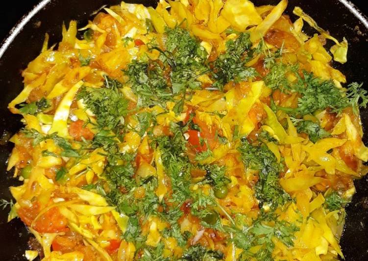 Cabbage sabji