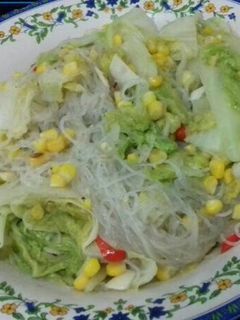 Foto resep Tumis sawi putih+jagung+soun