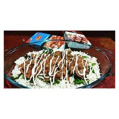 A picture of Tikka Rice Platter.