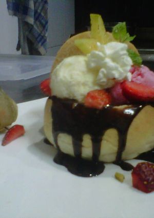 Foto resep Burger Ice Cream