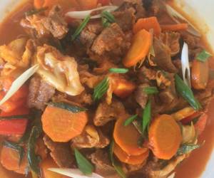 Masakan Populer Tongseng Sapi Hot Enak Sederhana