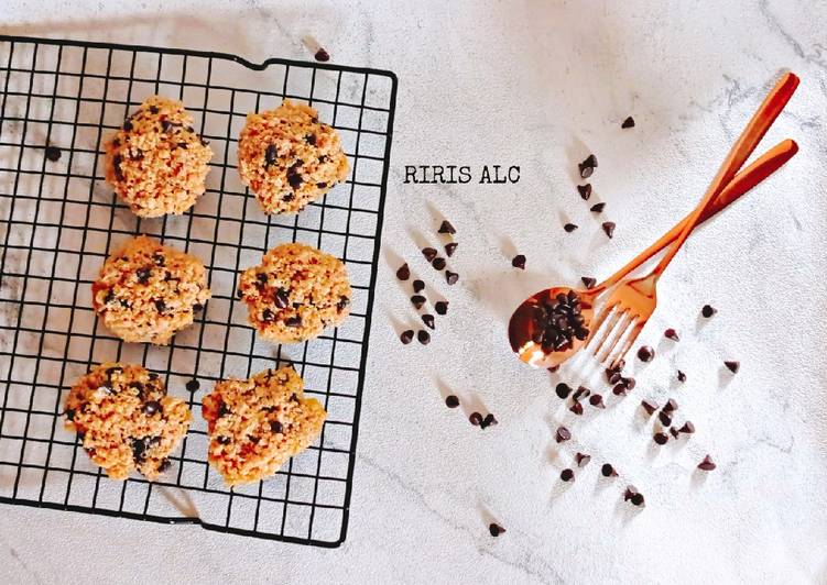 Resep Populer Camilan enak dan mudah, oatmeal cookies Enak Bergizi