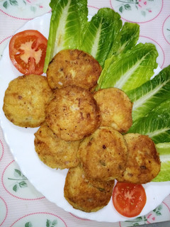 A picture of Potato cutlets.