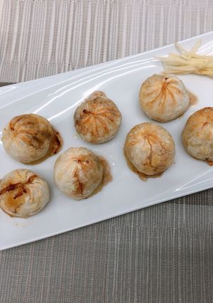 脆皮黃金寶爆漿湯包～氣炸鍋料理 的食譜成品照片