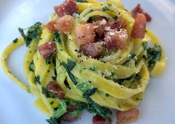 Modo più semplice a Fai  Veloce Fettuccine ricotta e spinaci