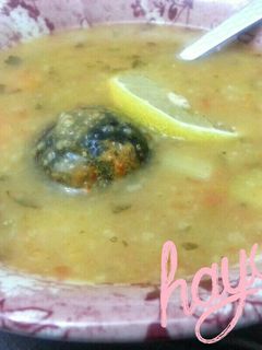 صورة لوصفة شوربة الشوفان بالخضار 🍲🍅🍠👌