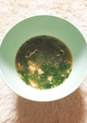Foto resep Sup Telur Daun Katuk untuk #pejuangasi