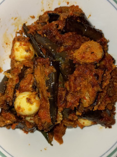Foto resep Terong balado rebon dan telur puyuh