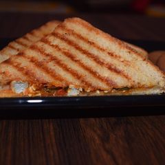 A picture of Grilled Tofu Paneer Sandwich.