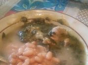 Una foto de guiso falda de ternera