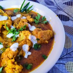A picture of Spicy Malmal-e-Gobhi.