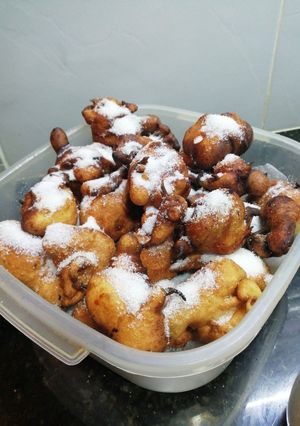 Una foto de Buñuelos de Banana