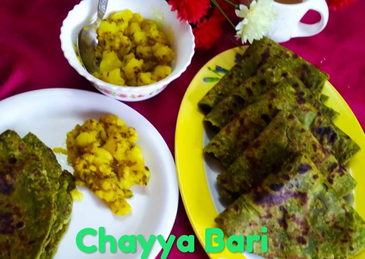 Palak Paratha