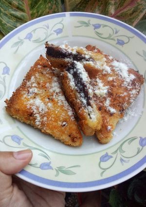 Foto resep Roti Goreng Coklat Keju Crispy