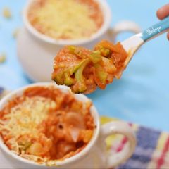 A picture of Mug Pasta or One Bowl Pasta.