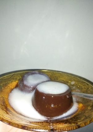 Foto resep Puding Cokelat dan Fla Ekonomis (tanpa Santan & Telur)