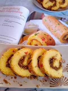 Foto resep Bolu gulung abon