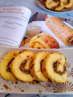 Foto resep Bolu gulung abon