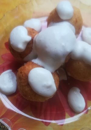 Túrófánk sütőpor, élesztő nélkül recept fotója