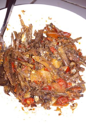 Foto resep Teri sambal sederhana