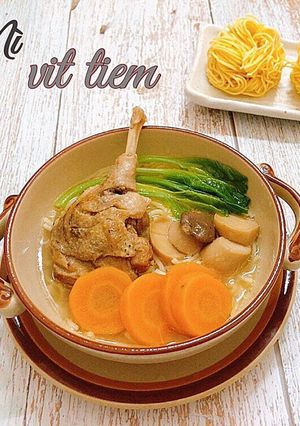 Hình của món Mì vịt tiềm cho bé.