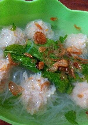 Foto resep Bakso rambutan simple sedap